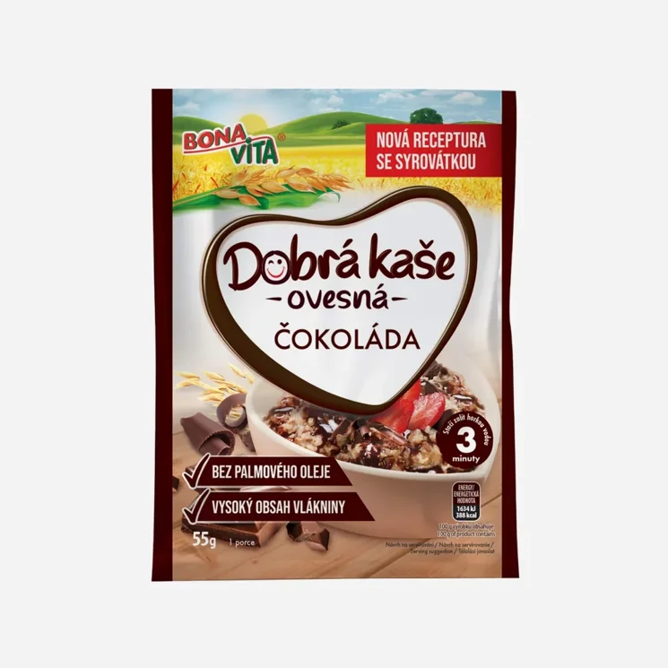 Dobrá kaše ovesná čokoláda