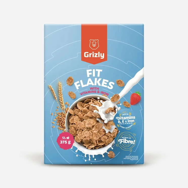 Fit Flakes obohacené vitamíny a železem