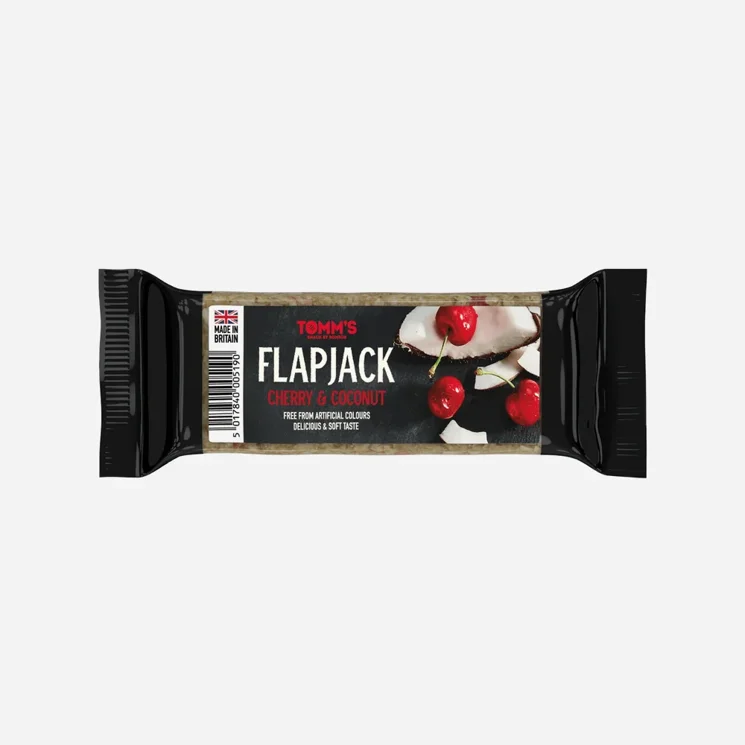 Flap Jack Tomm's Cherry and Coconut