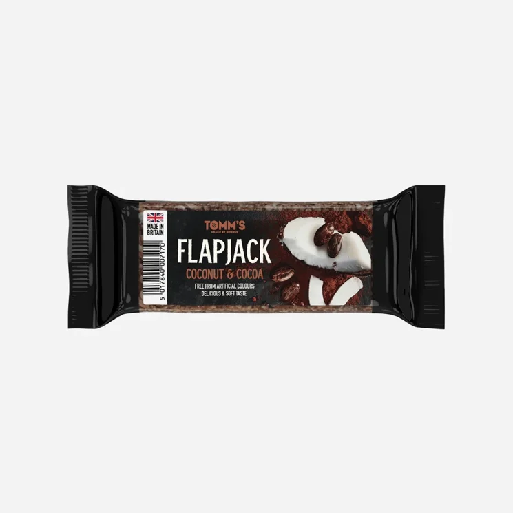 Flap Jack Tomm's Coconut and Cocoa 12 x 100 g