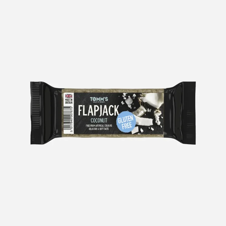 Flap Jack Tomm's gluten free coconut 12 x 100 g