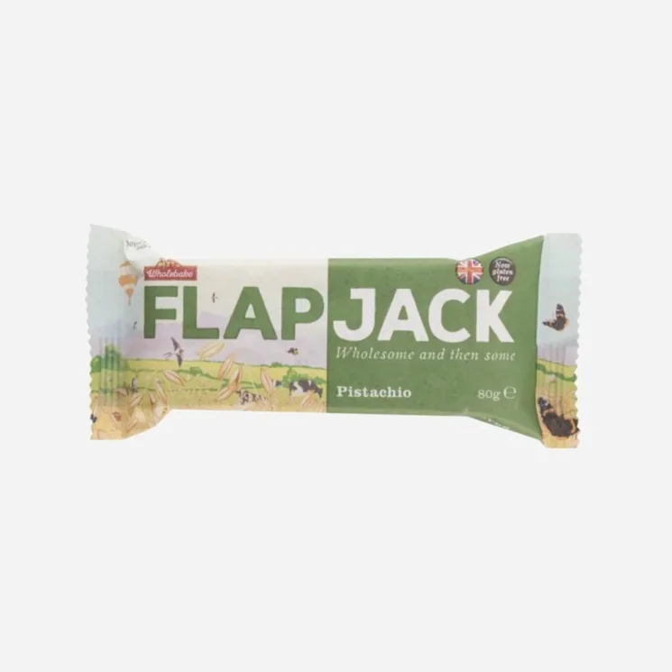Flapjack ovesný pistácie bezlepkový