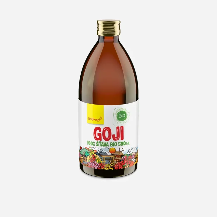 Goji šťáva BIO 12 x 500 ml
