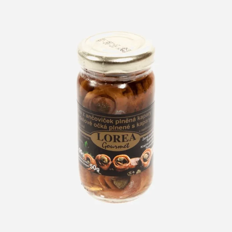 Gourmet Očka z ančoviček s kapary 50 g 6 x 95 g