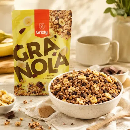 Granola banán a čokoláda 6 x 450 g