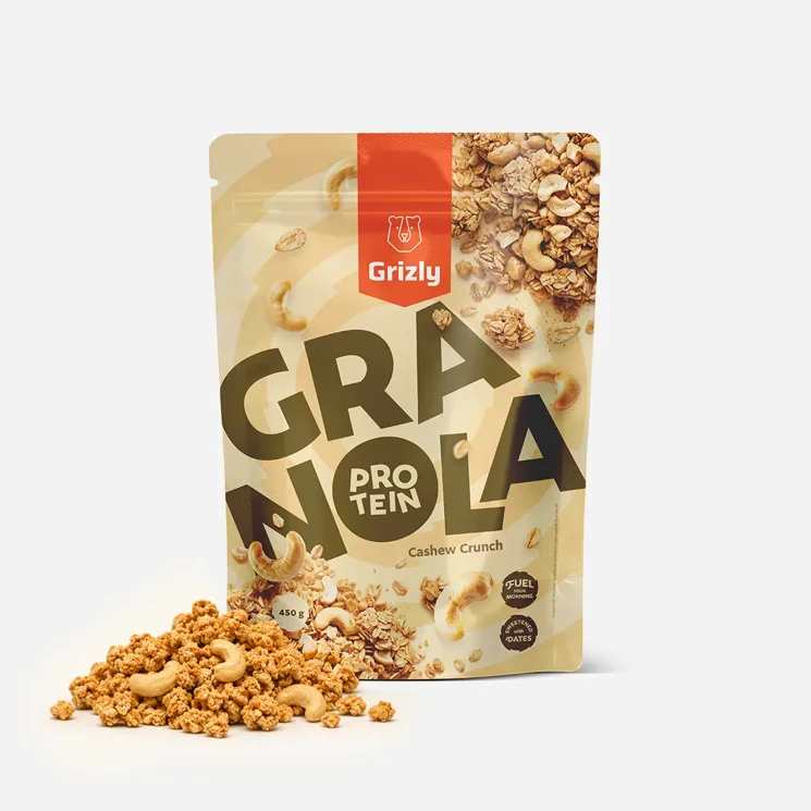 Granola s proteinem a kešu 6 x 450 g