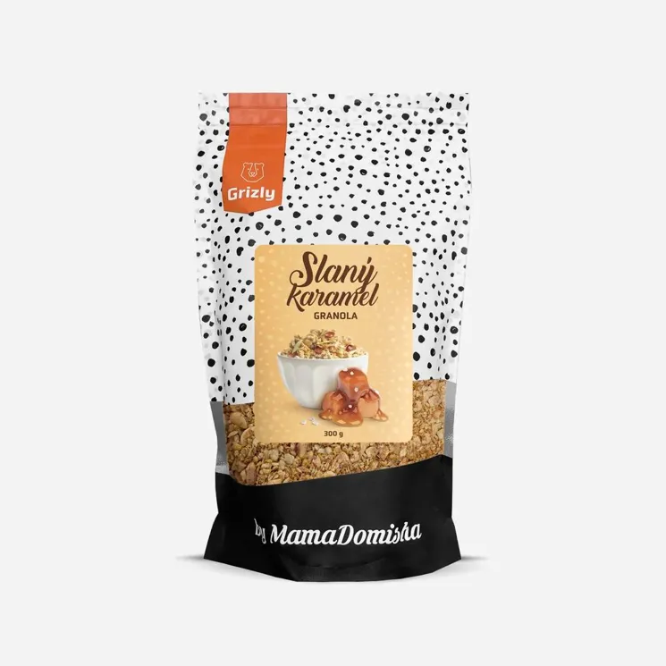 Granola Slaný karamel by @mamadomisha