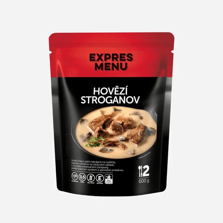 Hovězí Stroganov