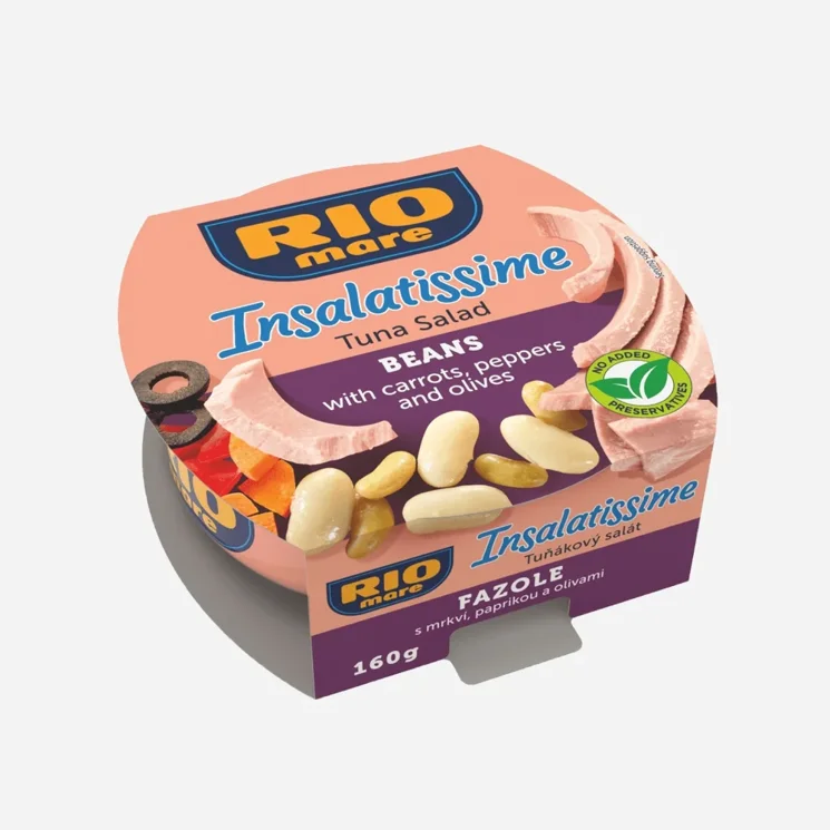 Insalatissime Tuňák a fazole 6 x 160 g