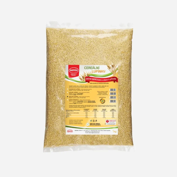 Jáhlové lupínky 6 x 1000 g