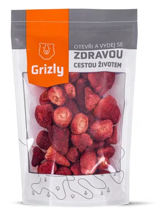 Jahody celé lyofilizované
