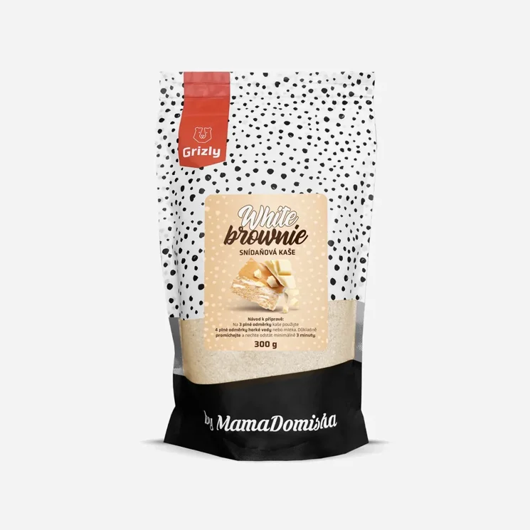 Kaše White brownie by @mamadomisha