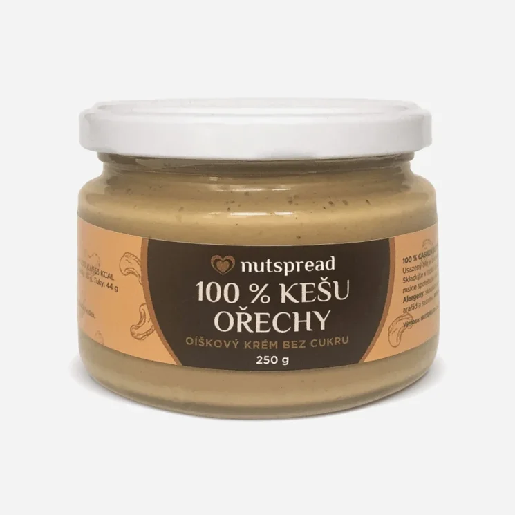 Kešu máslo jemné 6 x 250 g