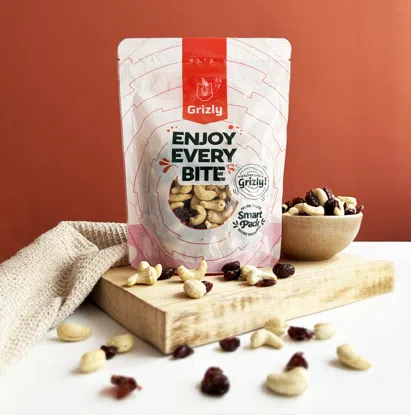 Kešu pražené a brusinky 5 x 250 g