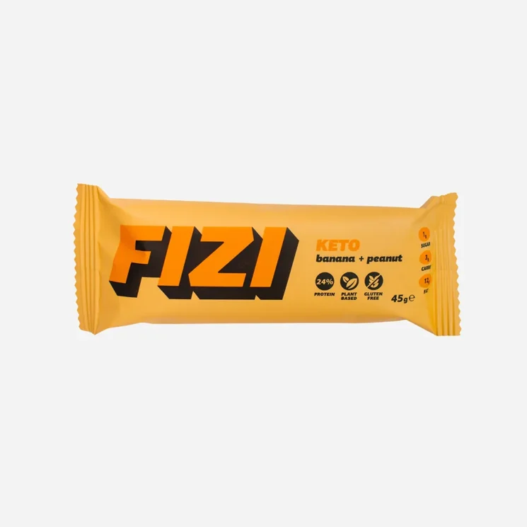 Keto proteinová tyčinka banán a arašídy 12 x 45 g