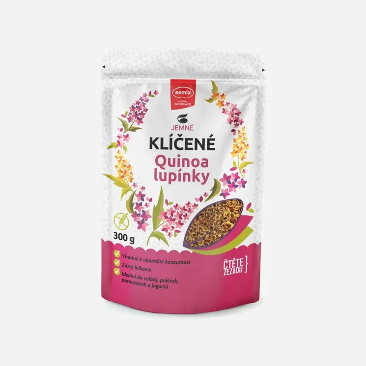 Klíčená quinoa lupínky