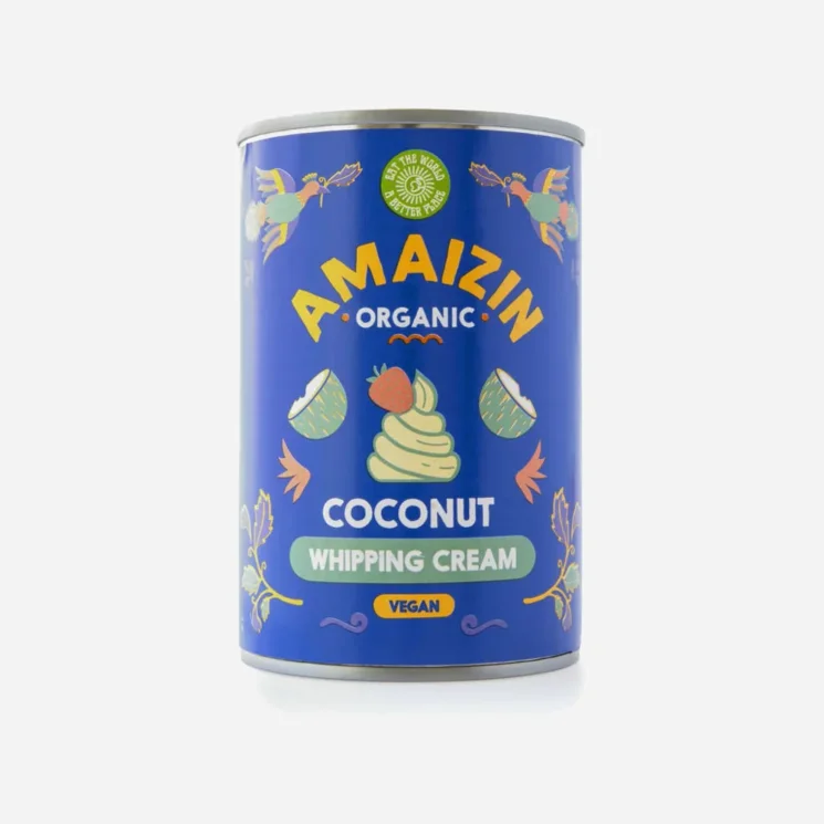 Kokosový krém ke šlehání 30 % tuku BIO 12 x 400 ml