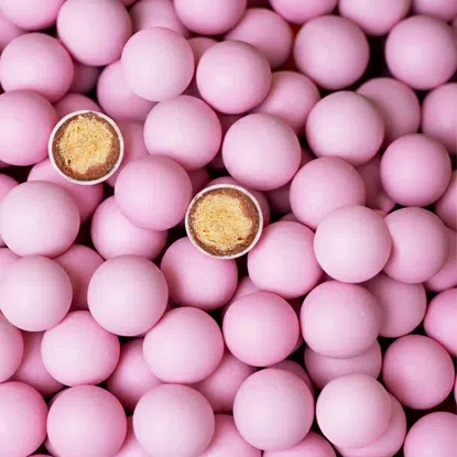 Křupavé kuličky růžové 6 x 250 g