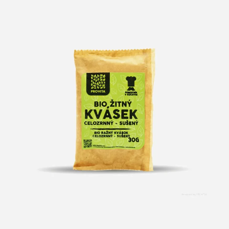 Kvásek sušený žitný celozrnný BIO
