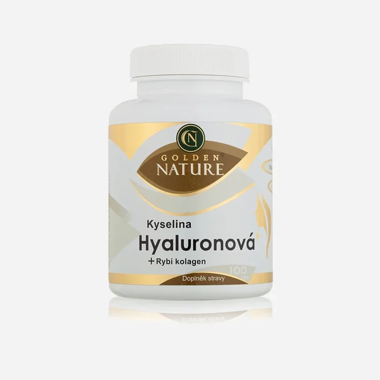 Kyselina hyaluronová+Rybí kolagen+Vit. C 100 tablet 6 x 100 kapslí
