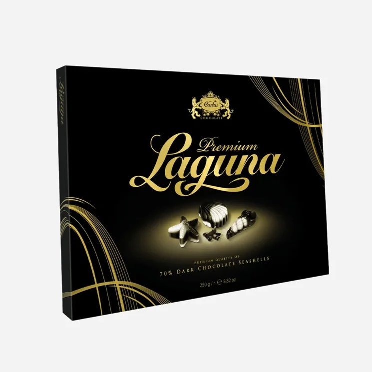 LAGUNA Premium hořká s bílou čokoládou 6 x 250 g