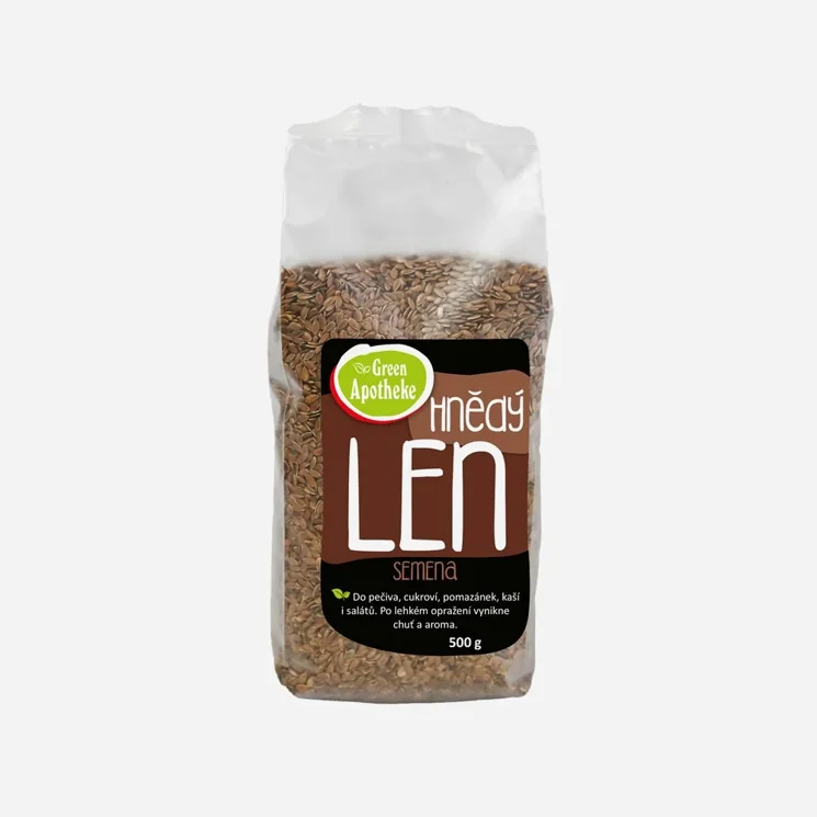 Len hnědý 6 x 500 g