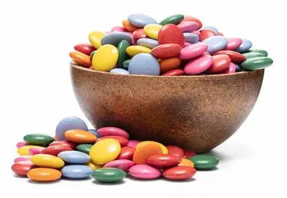 Lentilky s přírodními barvivy 6 x 250 g