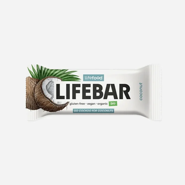 Lifebar Tyčinka kokosová raw BIO