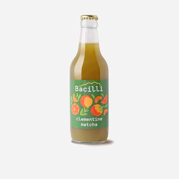 Limonáda matcha clementine BIO