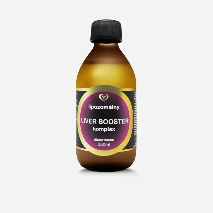 Lipozomální Liver booster komplex