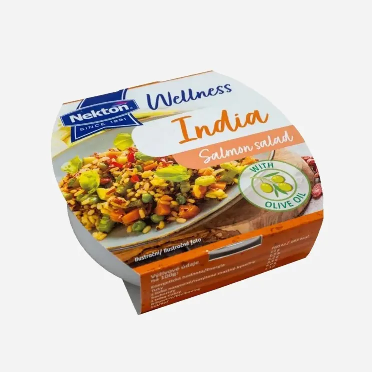 Lososový salát WELLNESS INDIA