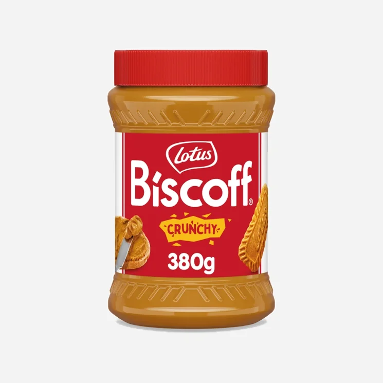 Lotus Biscoff Pomazánka z karamelizovaných sušenek Crunchy 6 x 380 g