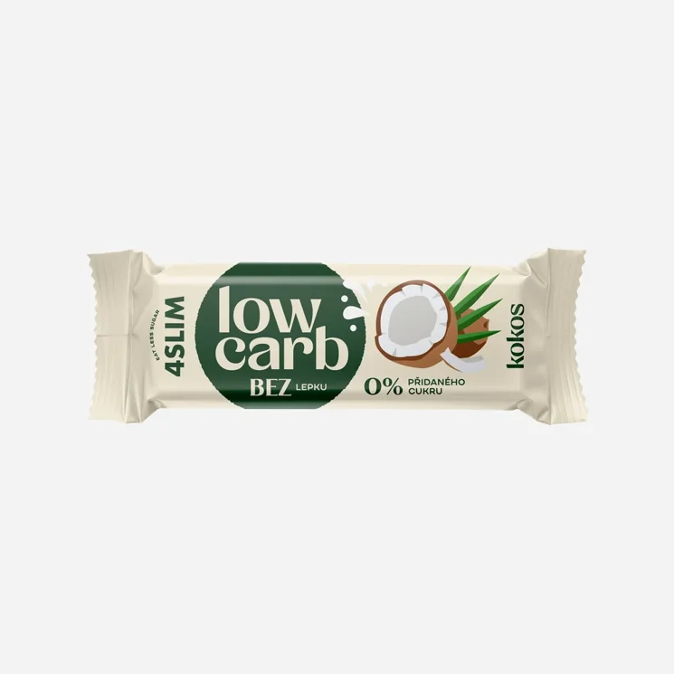 LOW CARB tyčinka kokos