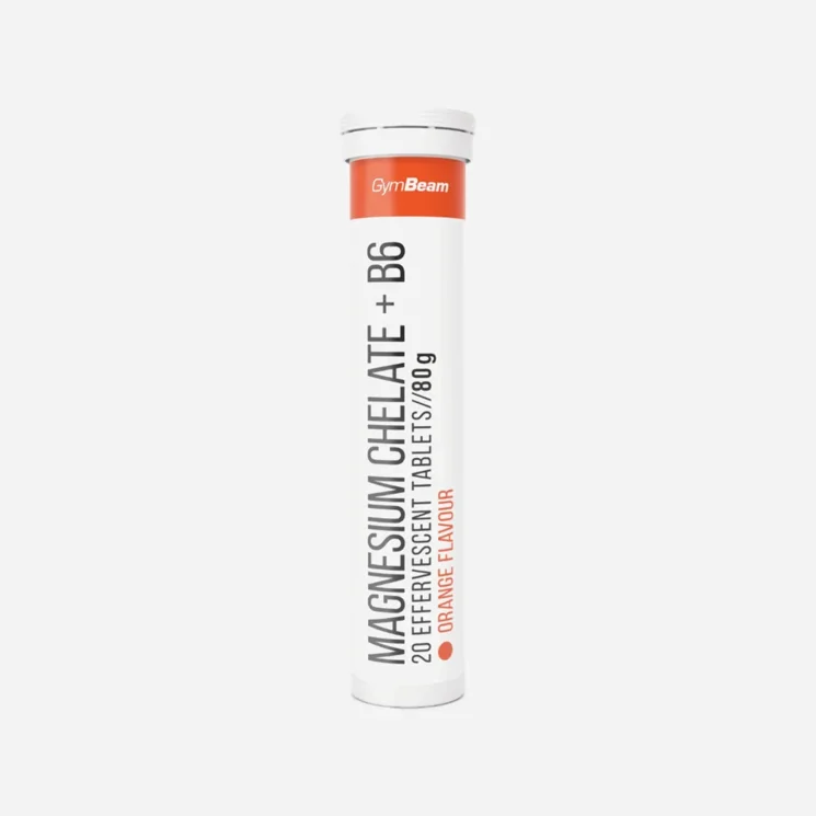 Magnesium + B6 20 šumivých tablet 6 x 20 tablet