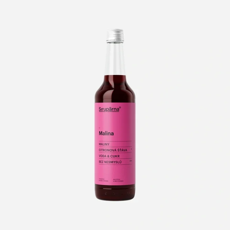 Malinový sirup