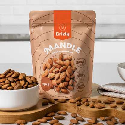 Mandle natural 5 x 250 g