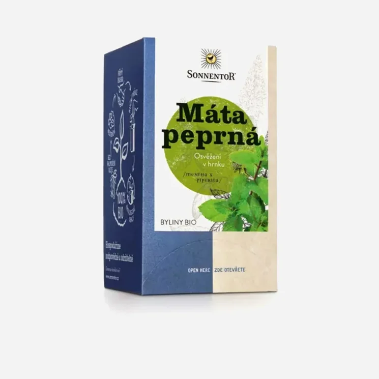 Máta peprná bio porc.dvoukomorový