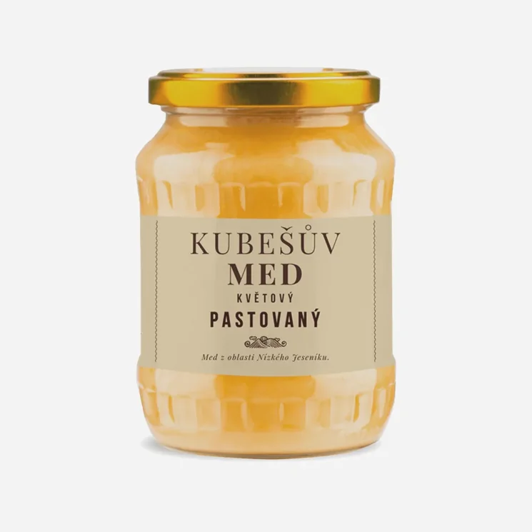 Med květový pastovaný (šlehaný) 6 x 480 g