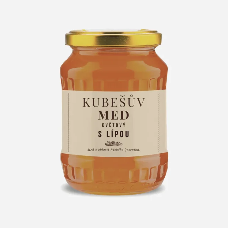 Med květový s lípou 6 x 480 g