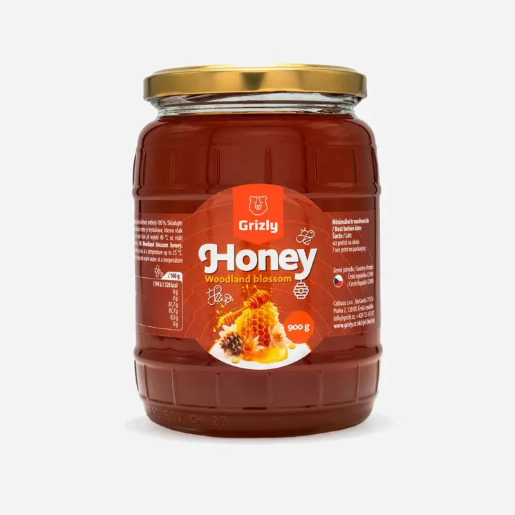 Med včelí květový smíšený lesní český