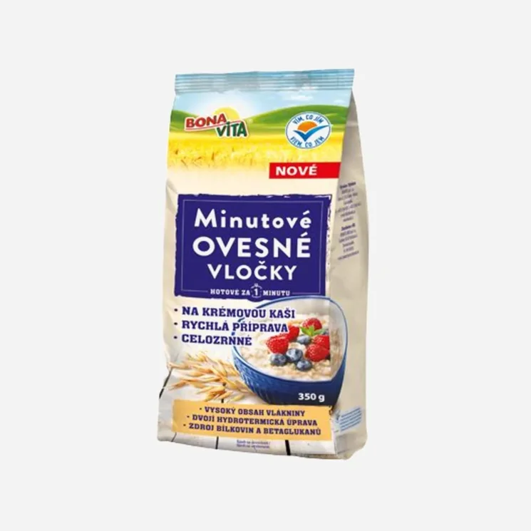 Minutové ovesné vločky