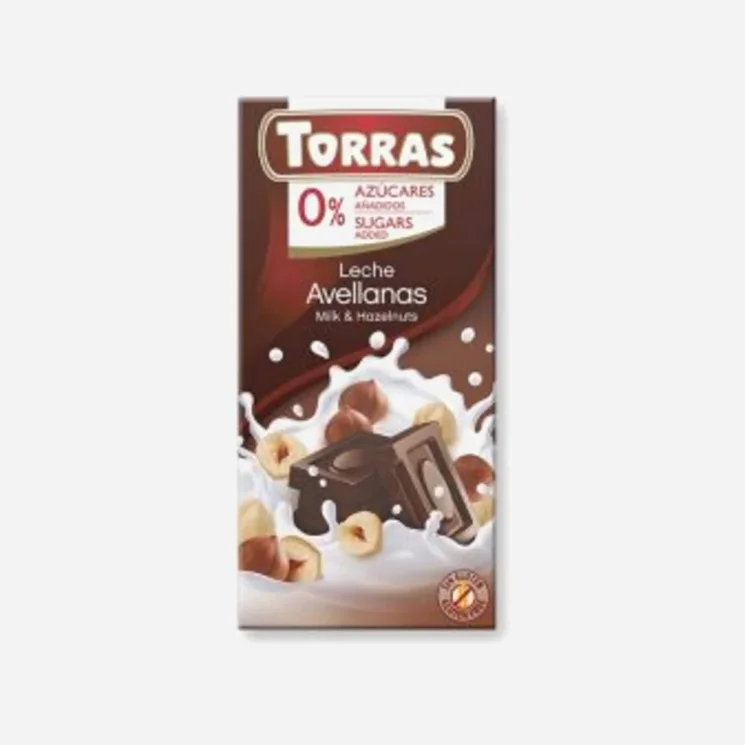 mléčná čokoláda s lískovými oříšky