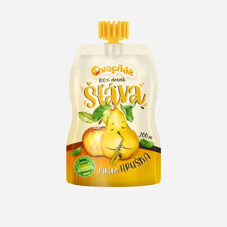Mošt jablko a hruška 12 x 200 ml