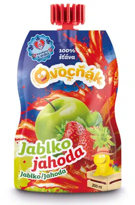 Mošt jablko - jahoda