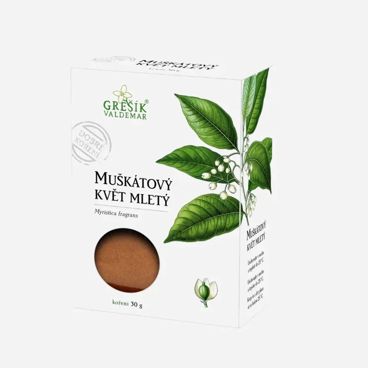 Muškátový květ mletý