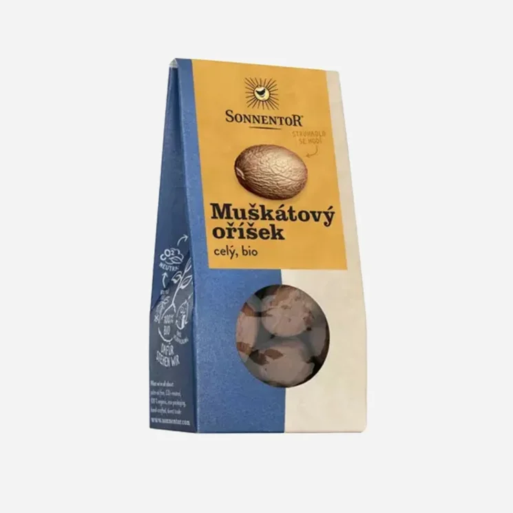 muškátový oříšek celý BIO