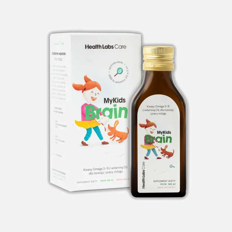 My Kids Brain - Omega 3 a 9 pro podporu mozku 6 x 100  ml