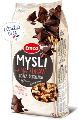 Mysli křupavé - Hořká čokoláda 6 x 750 g