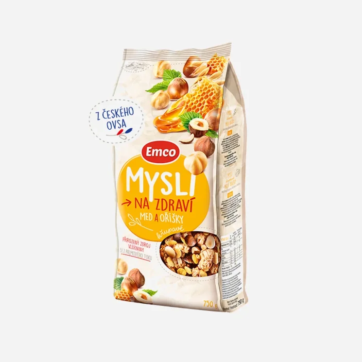 Mysli - Medové s ořechy