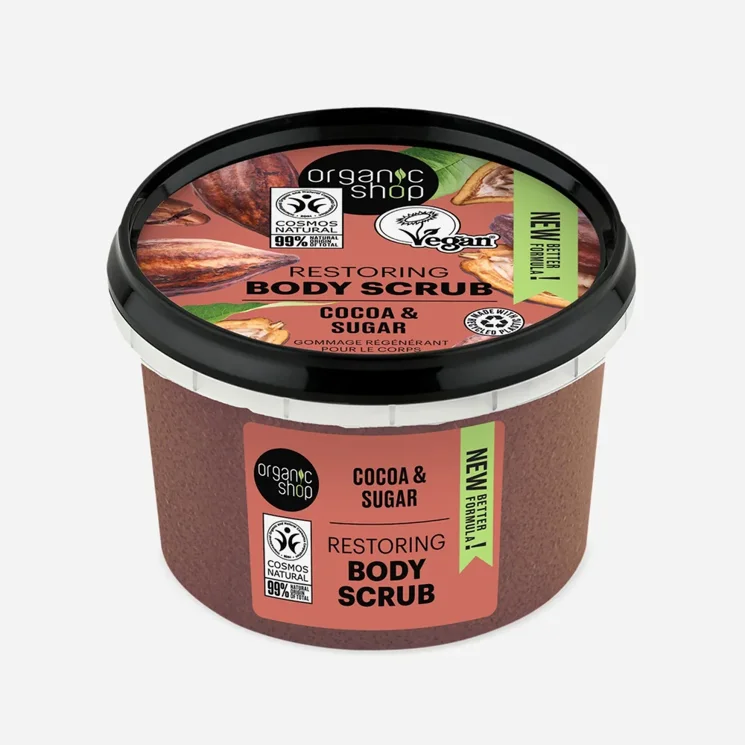 Obnovující tělový peeling Kakao a cukr 6 x 250 ml